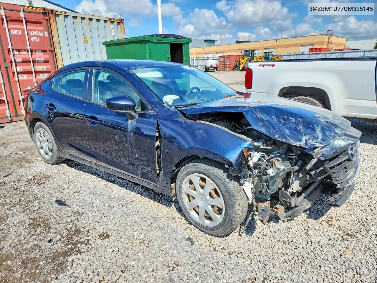 2016 Mazda 3 VIN: 3MZBM1U77GM325145 Lot: 59129996