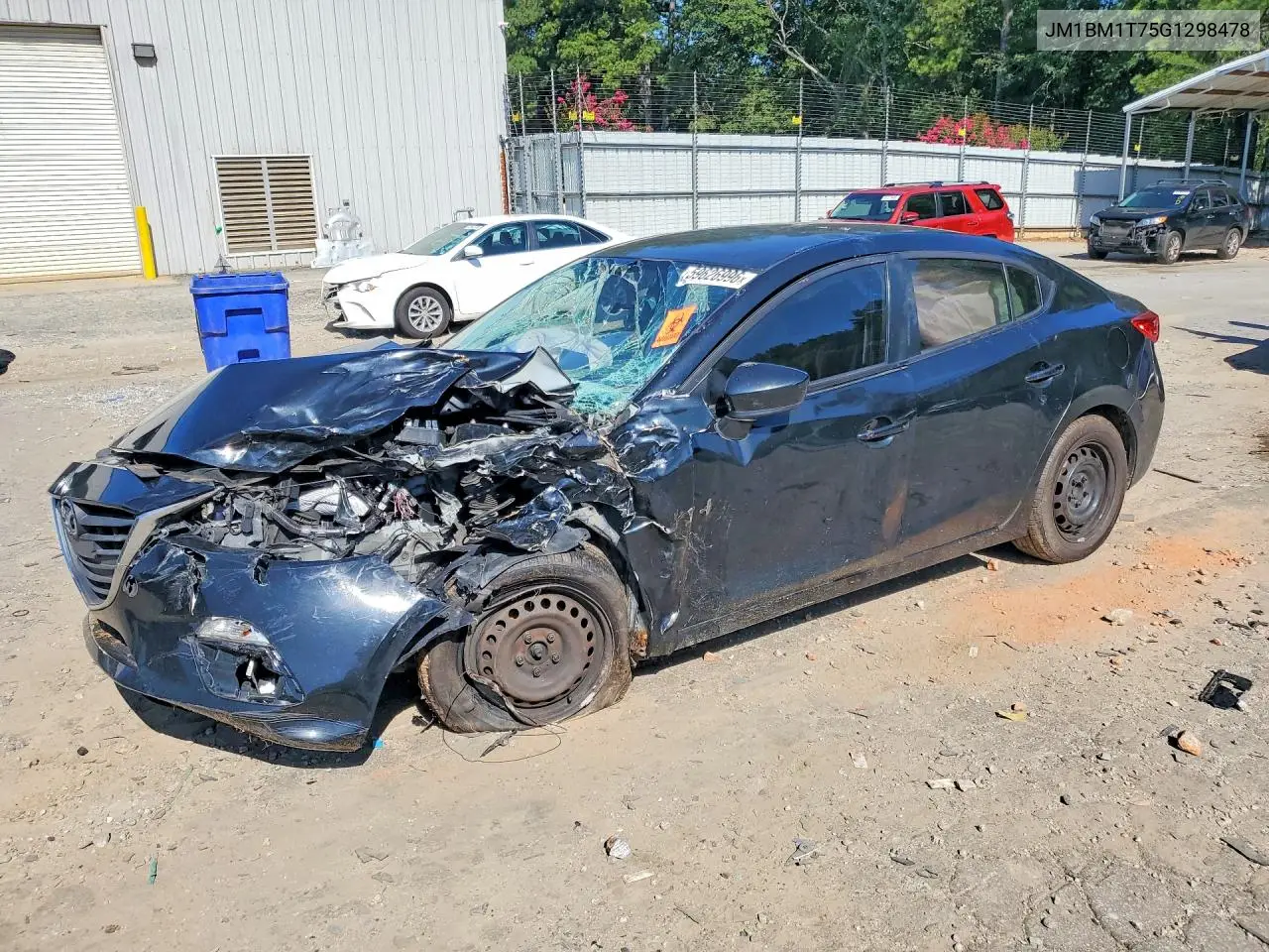 2016 Mazda 3 Sport VIN: JM1BM1T75G1298478 Lot: 59626996