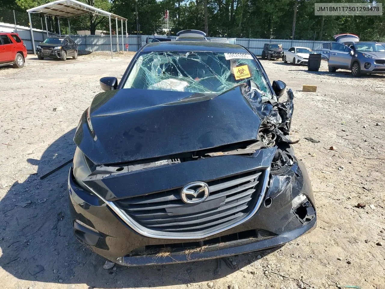 2016 Mazda 3 Sport VIN: JM1BM1T75G1298478 Lot: 59626996