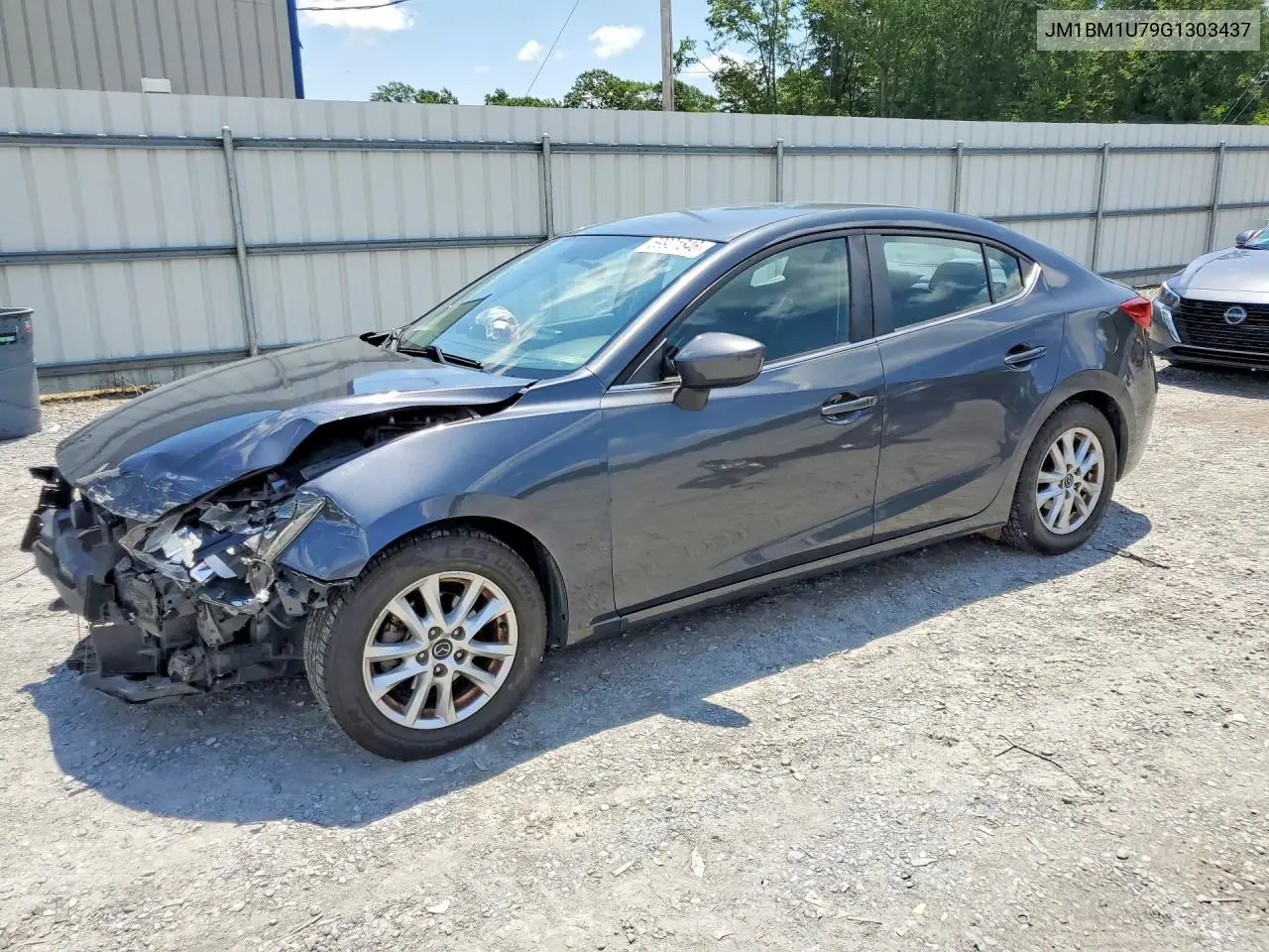 2016 Mazda 3 Sport VIN: JM1BM1U79G1303437 Lot: 59921546