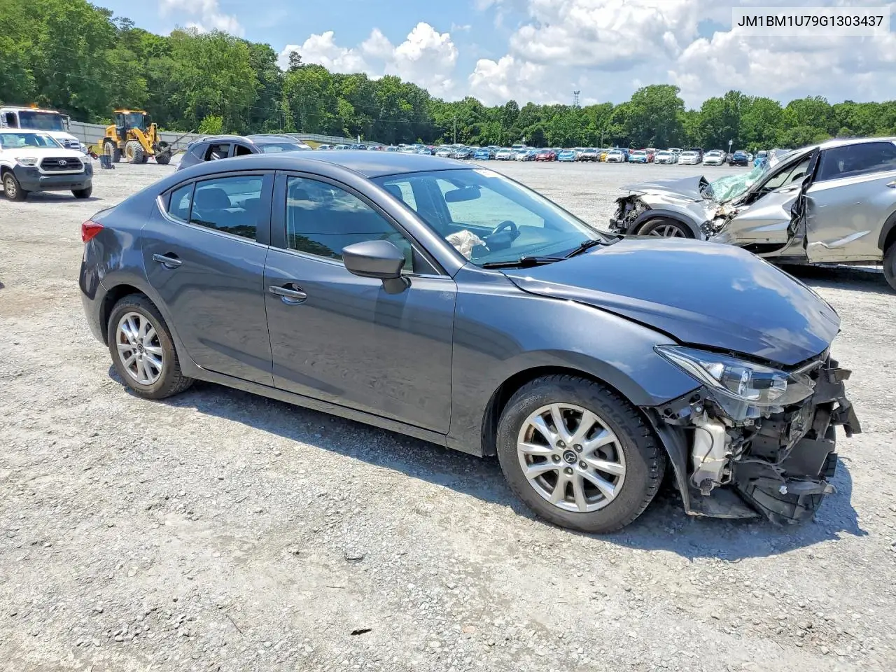 2016 Mazda 3 Sport VIN: JM1BM1U79G1303437 Lot: 59921546