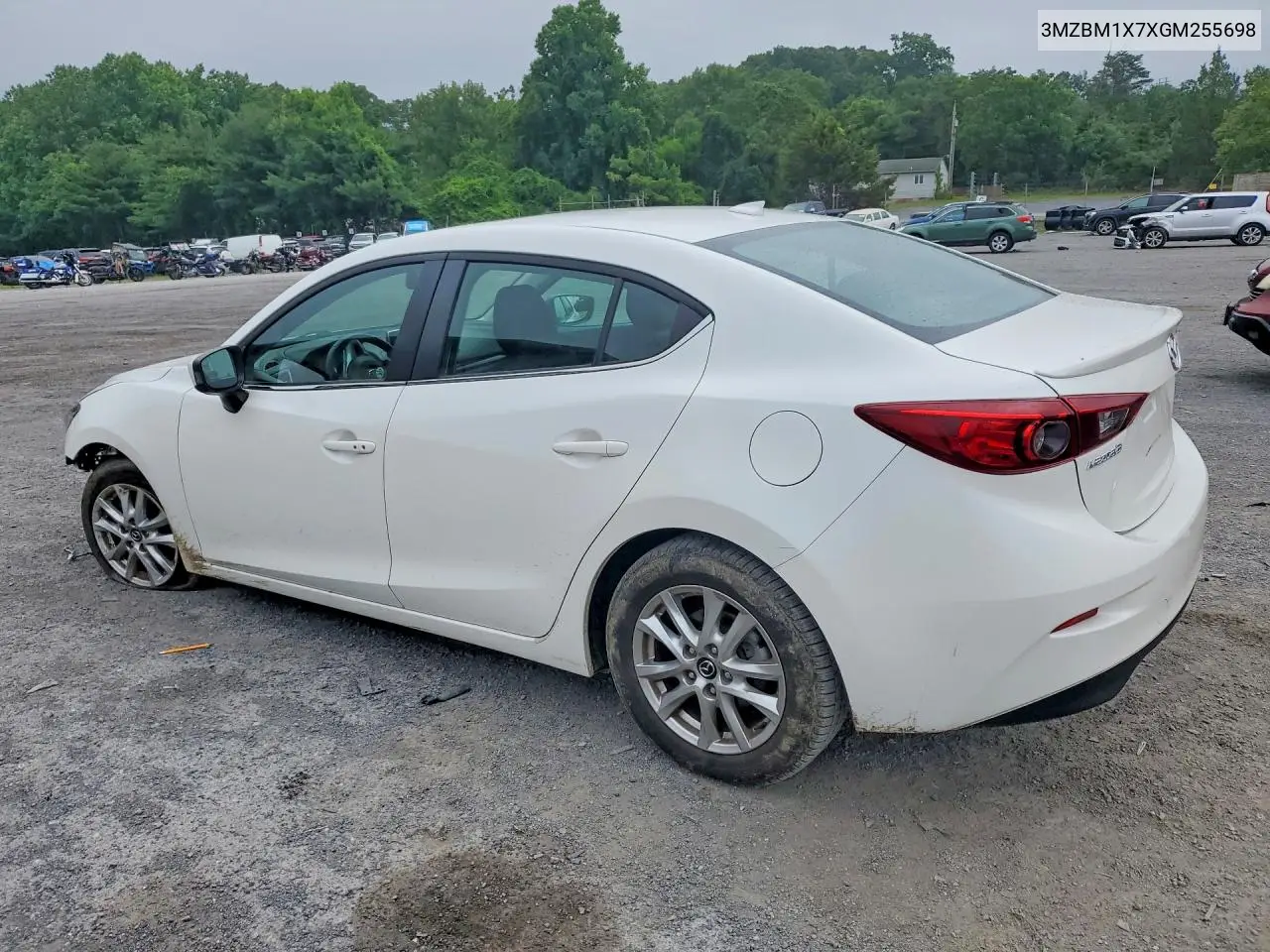 2016 Mazda 3 Grand Touring VIN: 3MZBM1X7XGM255698 Lot: 60330376