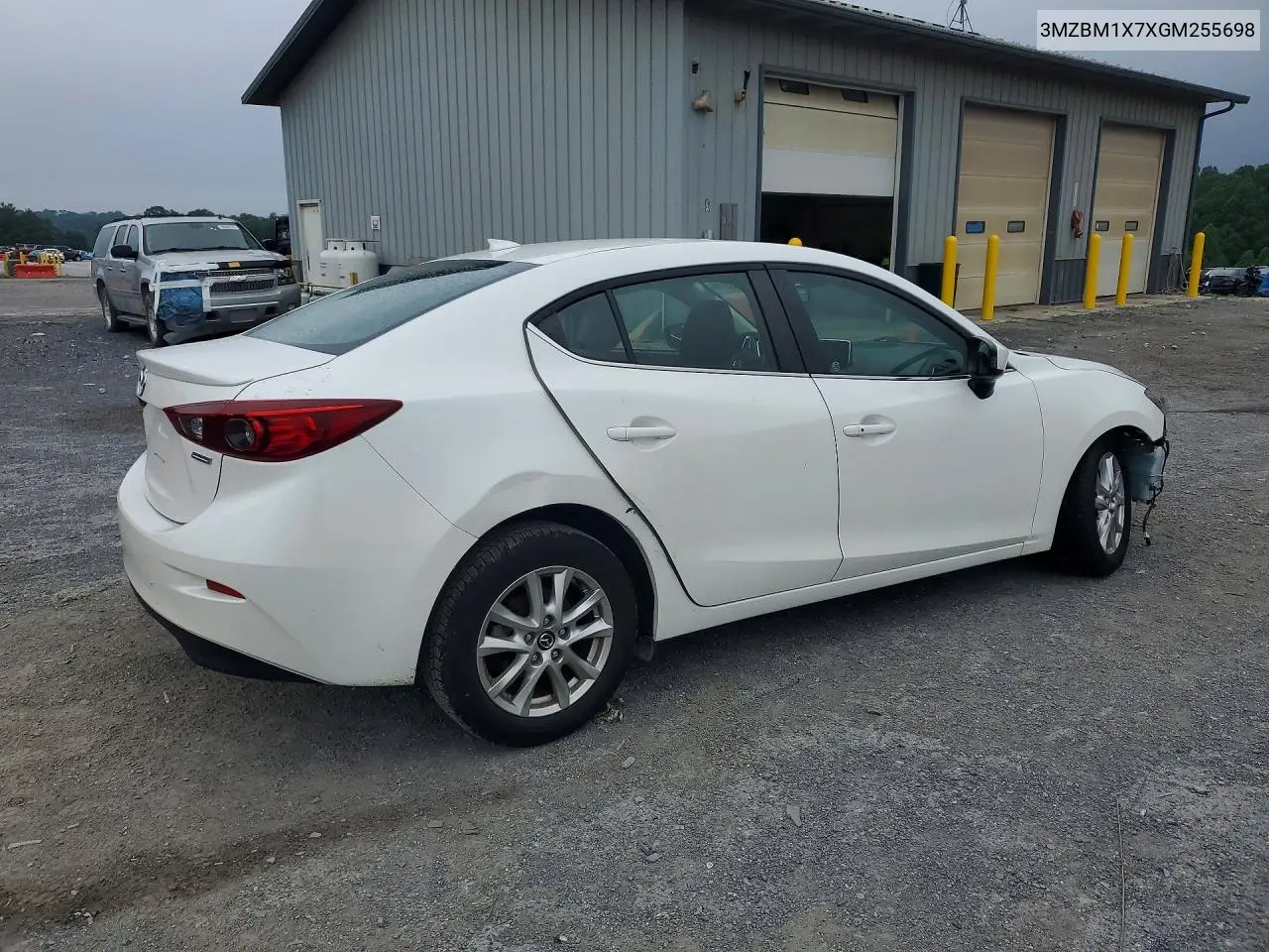 2016 Mazda 3 Grand Touring VIN: 3MZBM1X7XGM255698 Lot: 60330376