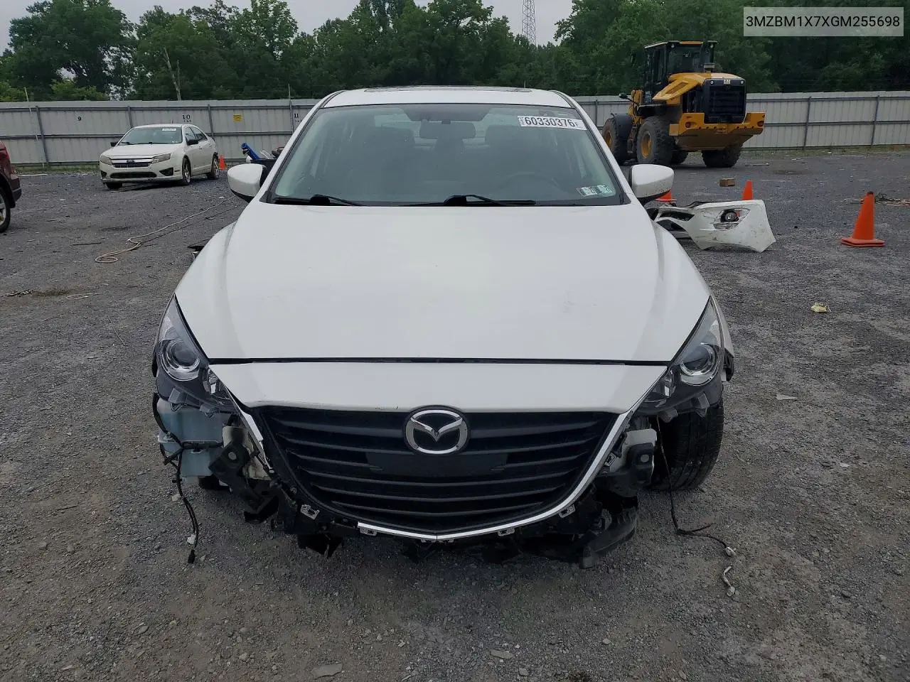 2016 Mazda 3 Grand Touring VIN: 3MZBM1X7XGM255698 Lot: 60330376