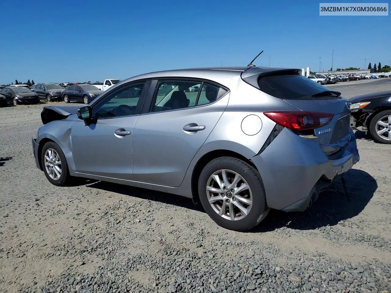 2016 Mazda 3 Sport VIN: 3MZBM1K7XGM306866 Lot: 61062146