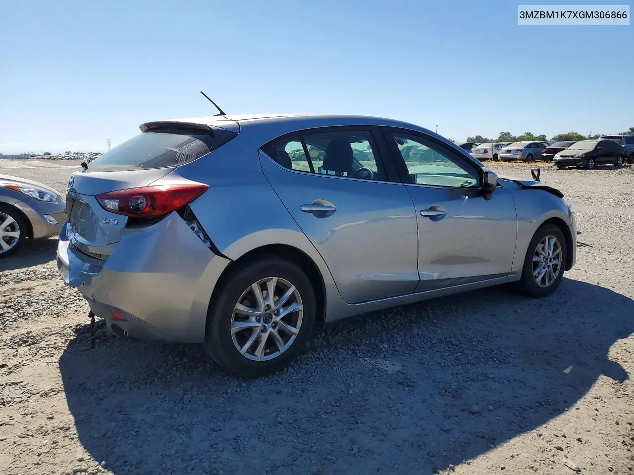 2016 Mazda 3 Sport VIN: 3MZBM1K7XGM306866 Lot: 61062146