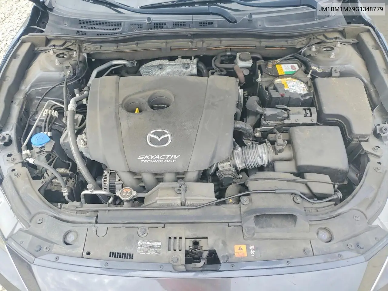 2016 Mazda 3 Touring VIN: JM1BM1M79G1348779 Lot: 61735216