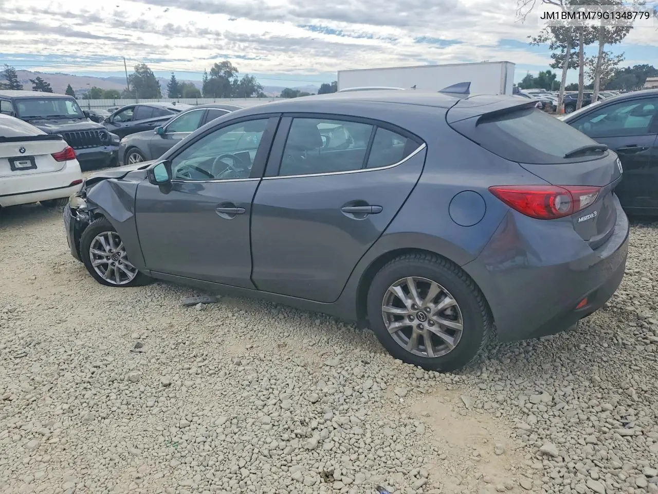 2016 Mazda 3 Touring VIN: JM1BM1M79G1348779 Lot: 61735216