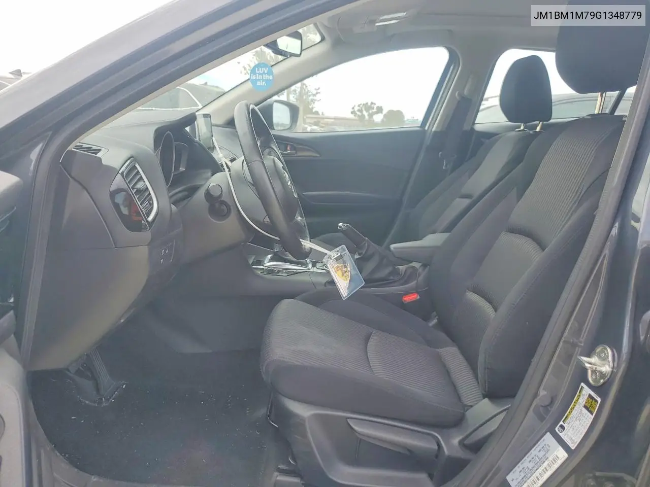 2016 Mazda 3 Touring VIN: JM1BM1M79G1348779 Lot: 61735216