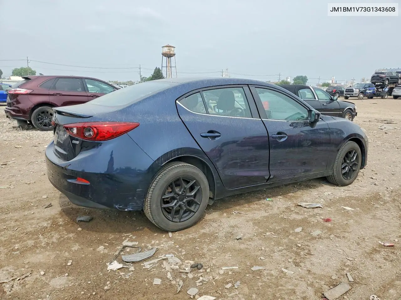 2016 Mazda 3 Touring VIN: JM1BM1V73G1343608 Lot: 61761036