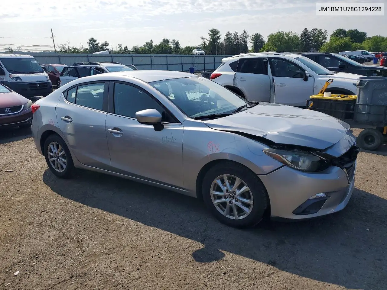 2016 Mazda 3 Sport VIN: JM1BM1U78G1294228 Lot: 61915376