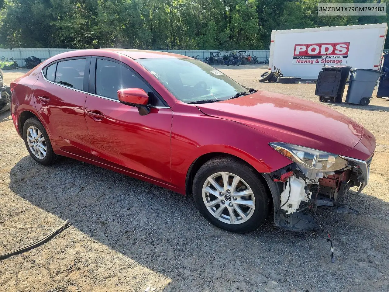 2016 Mazda 3 Grand Touring VIN: 3MZBM1X79GM292483 Lot: 61924866