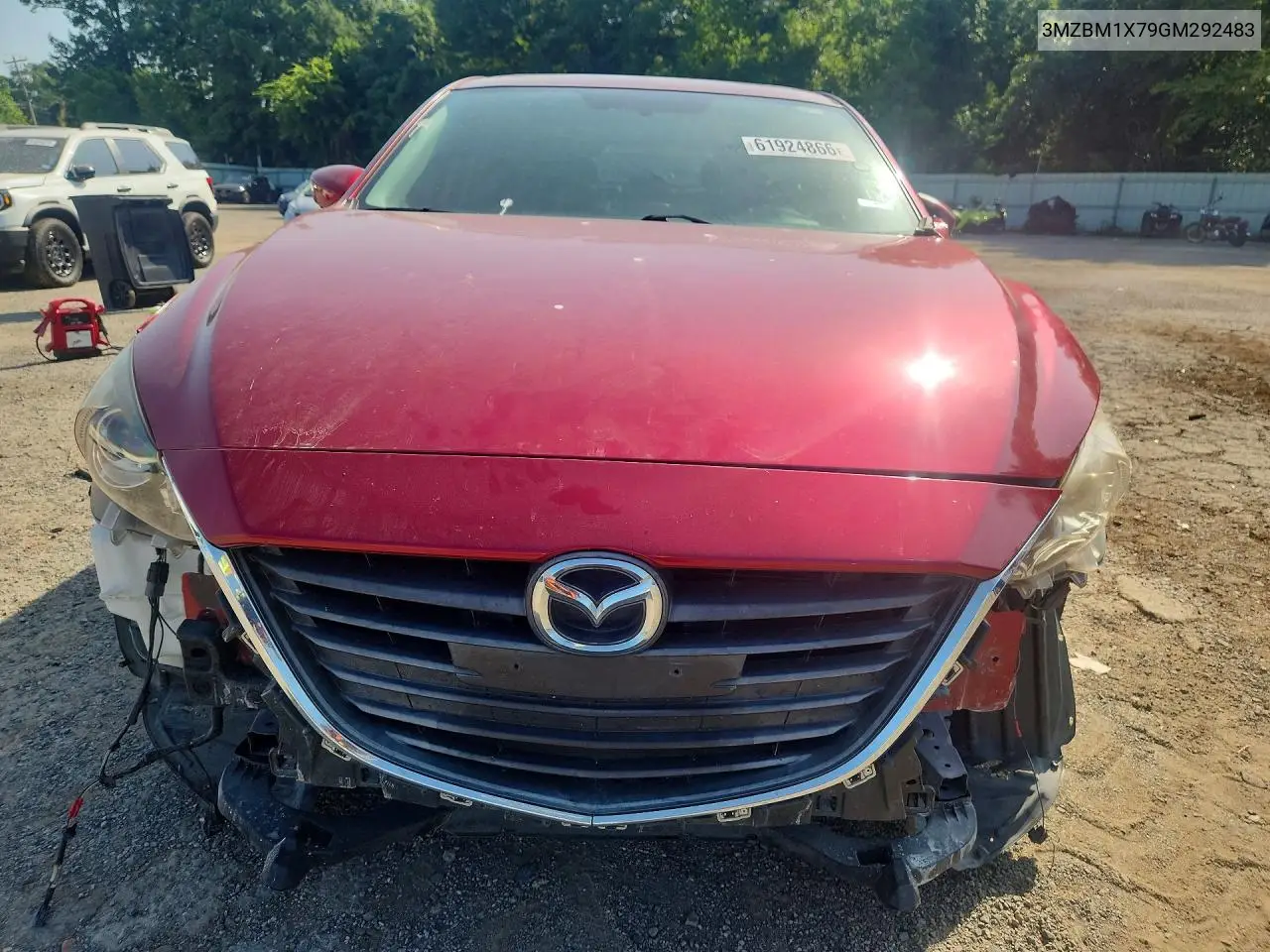 2016 Mazda 3 Grand Touring VIN: 3MZBM1X79GM292483 Lot: 61924866