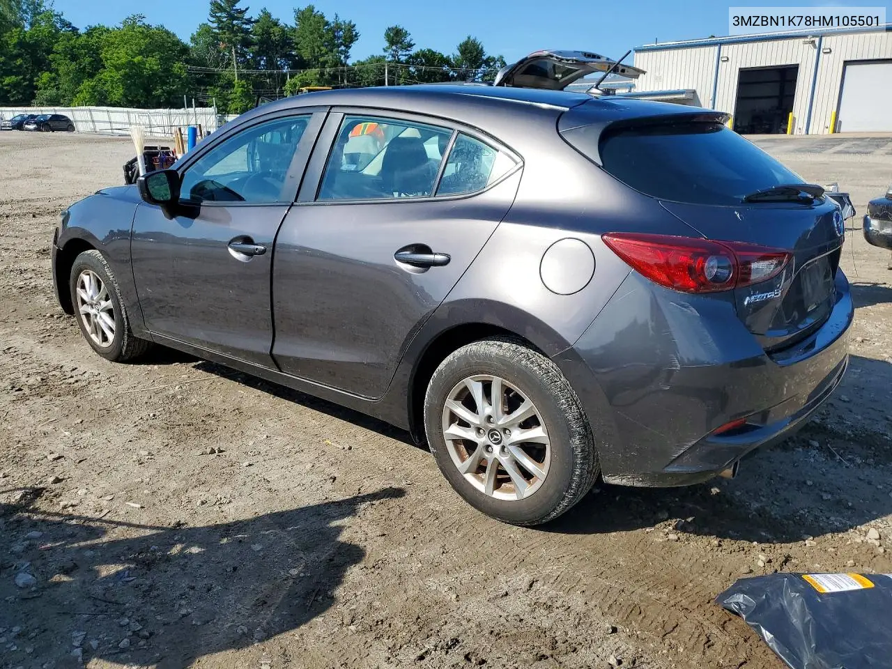 2017 Mazda 3 Sport VIN: 3MZBN1K78HM105501 Lot: 58493566