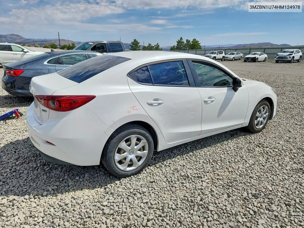 2017 Mazda 3 Sport VIN: 3MZBN1U74HM124978 Lot: 60624286