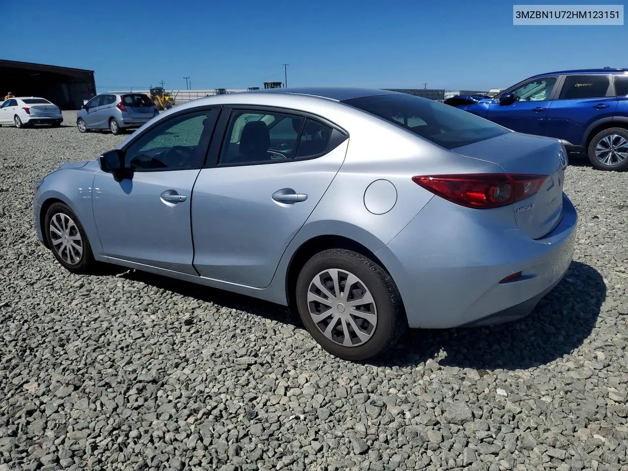 2017 Mazda 3 Sport VIN: 3MZBN1U72HM123151 Lot: 61215826