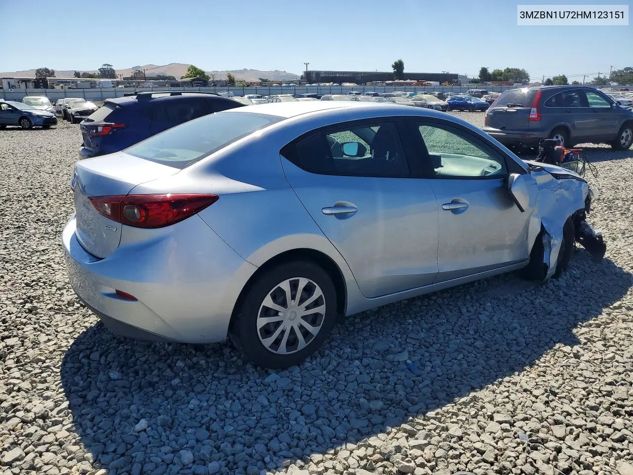 2017 Mazda 3 Sport VIN: 3MZBN1U72HM123151 Lot: 61215826