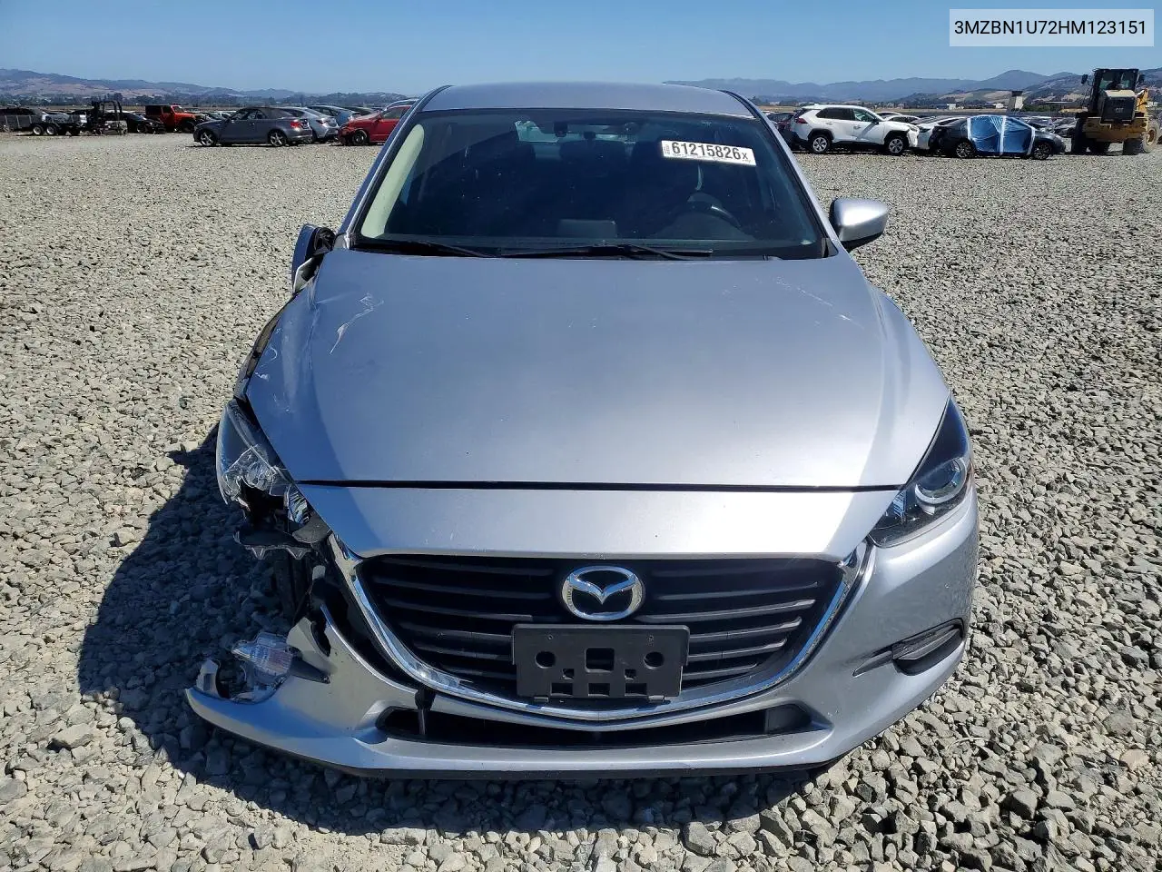 2017 Mazda 3 Sport VIN: 3MZBN1U72HM123151 Lot: 61215826