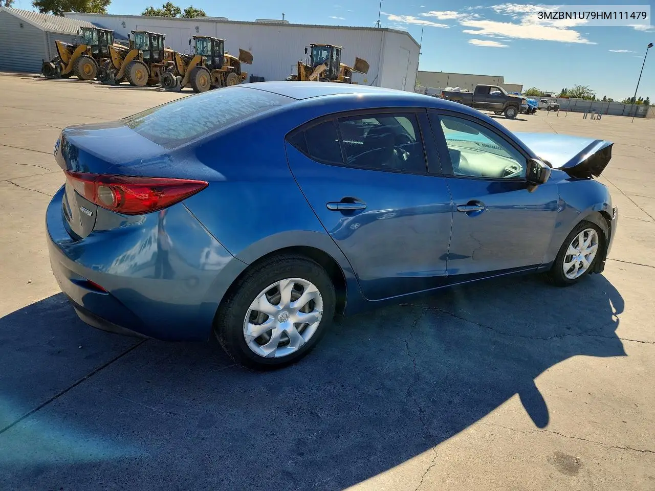 2017 Mazda 3 Sport VIN: 3MZBN1U79HM111479 Lot: 61785426