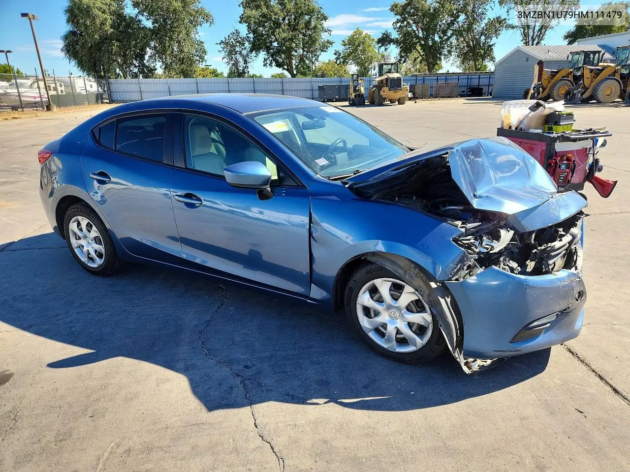 2017 Mazda 3 Sport VIN: 3MZBN1U79HM111479 Lot: 61785426