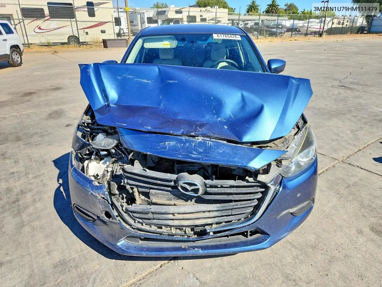 2017 Mazda 3 Sport VIN: 3MZBN1U79HM111479 Lot: 61785426