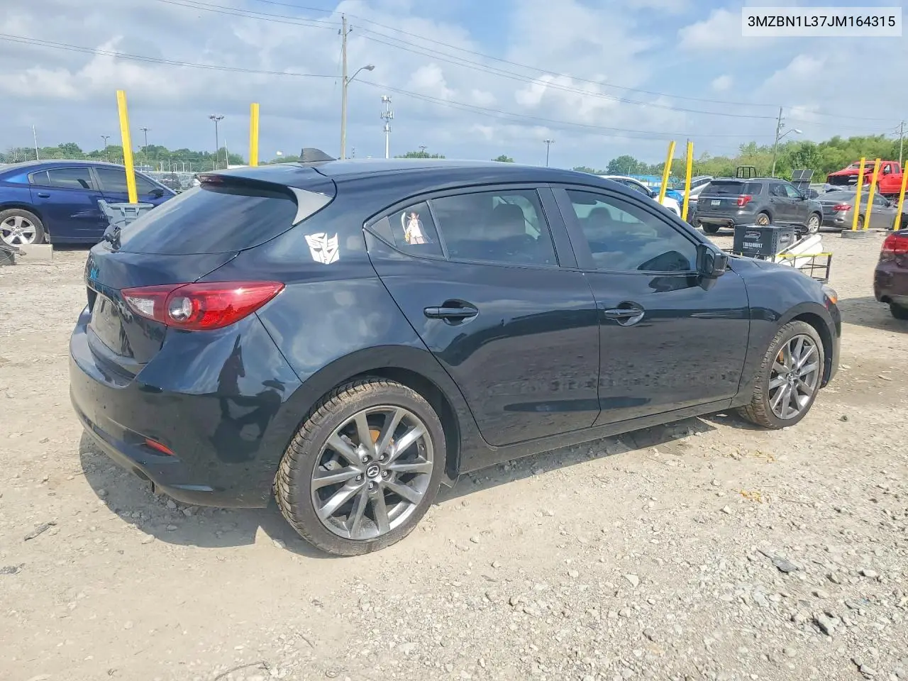 2018 Mazda 3 Touring VIN: 3MZBN1L37JM164315 Lot: 58584846