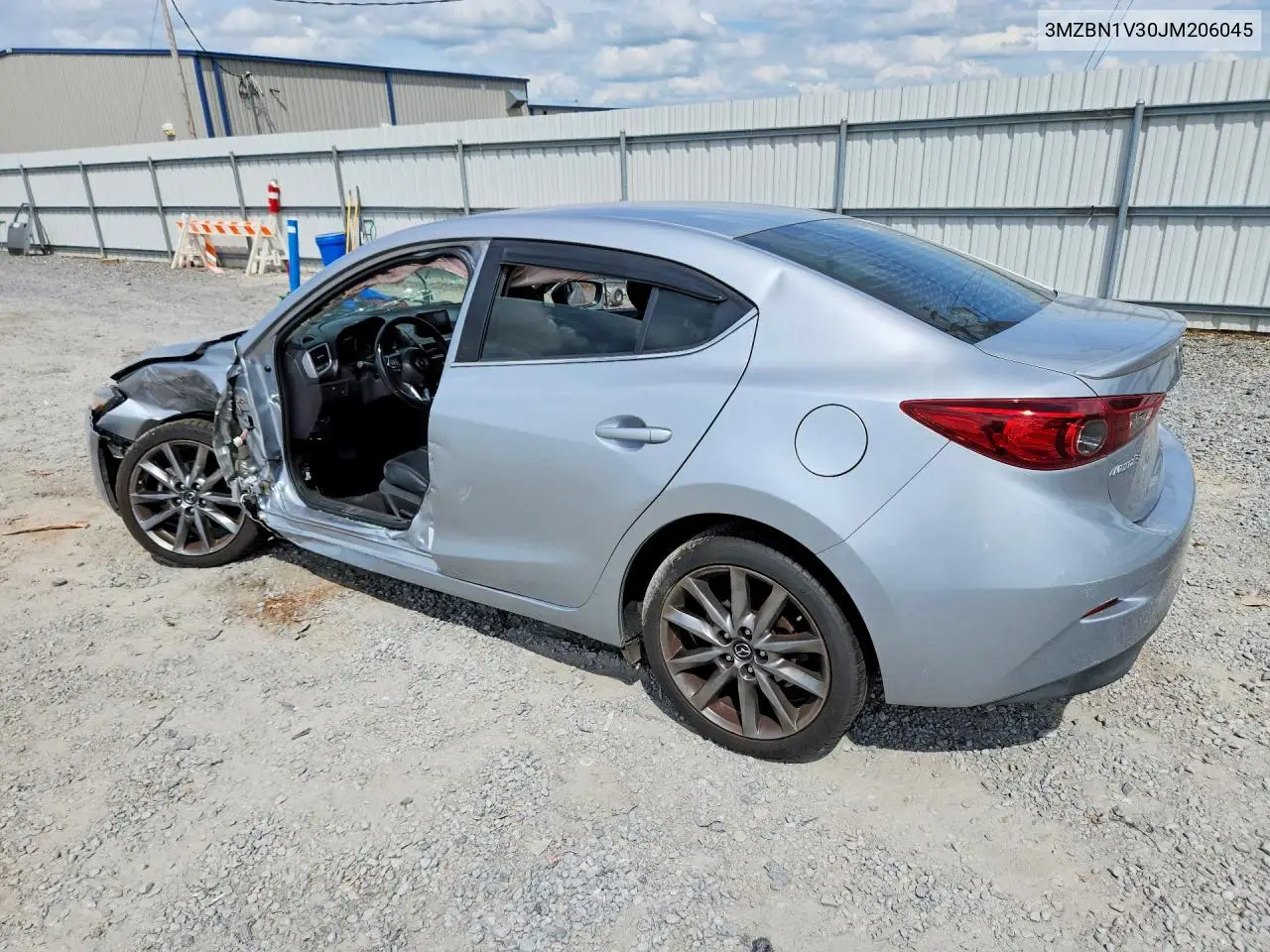 2018 Mazda 3 Touring VIN: 3MZBN1V30JM206045 Lot: 61981186