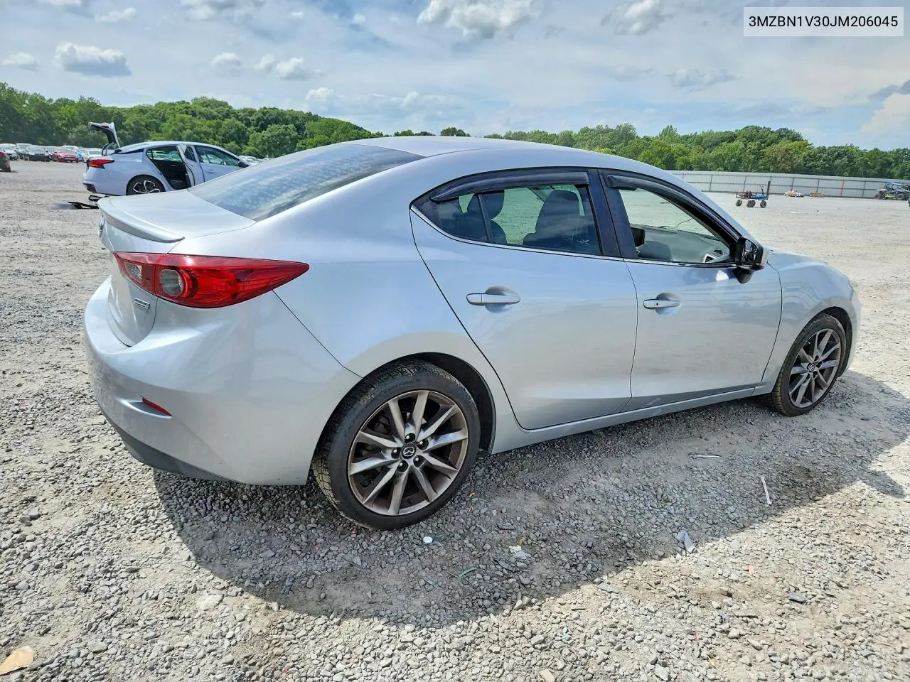 2018 Mazda 3 Touring VIN: 3MZBN1V30JM206045 Lot: 61981186
