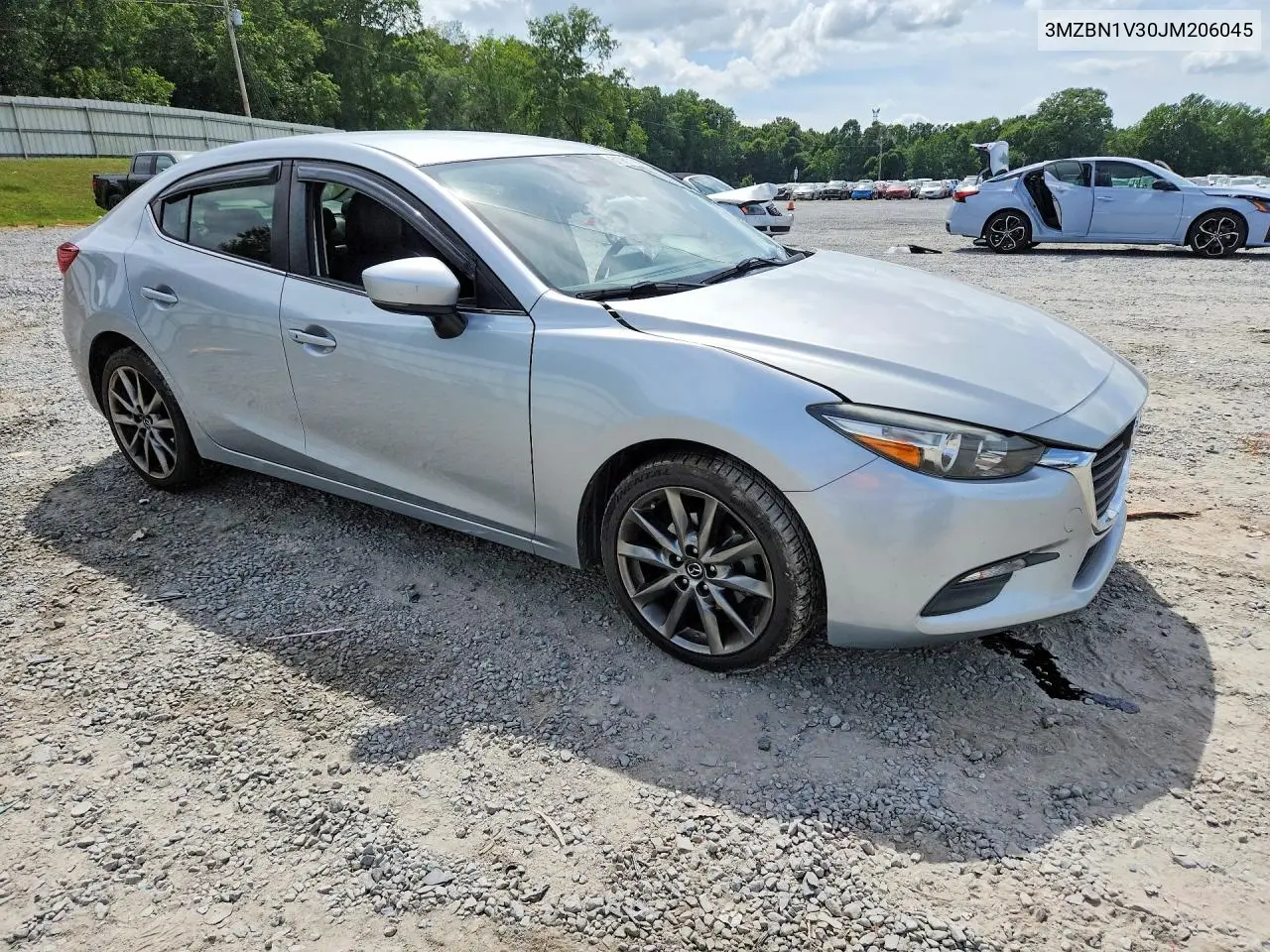 2018 Mazda 3 Touring VIN: 3MZBN1V30JM206045 Lot: 61981186