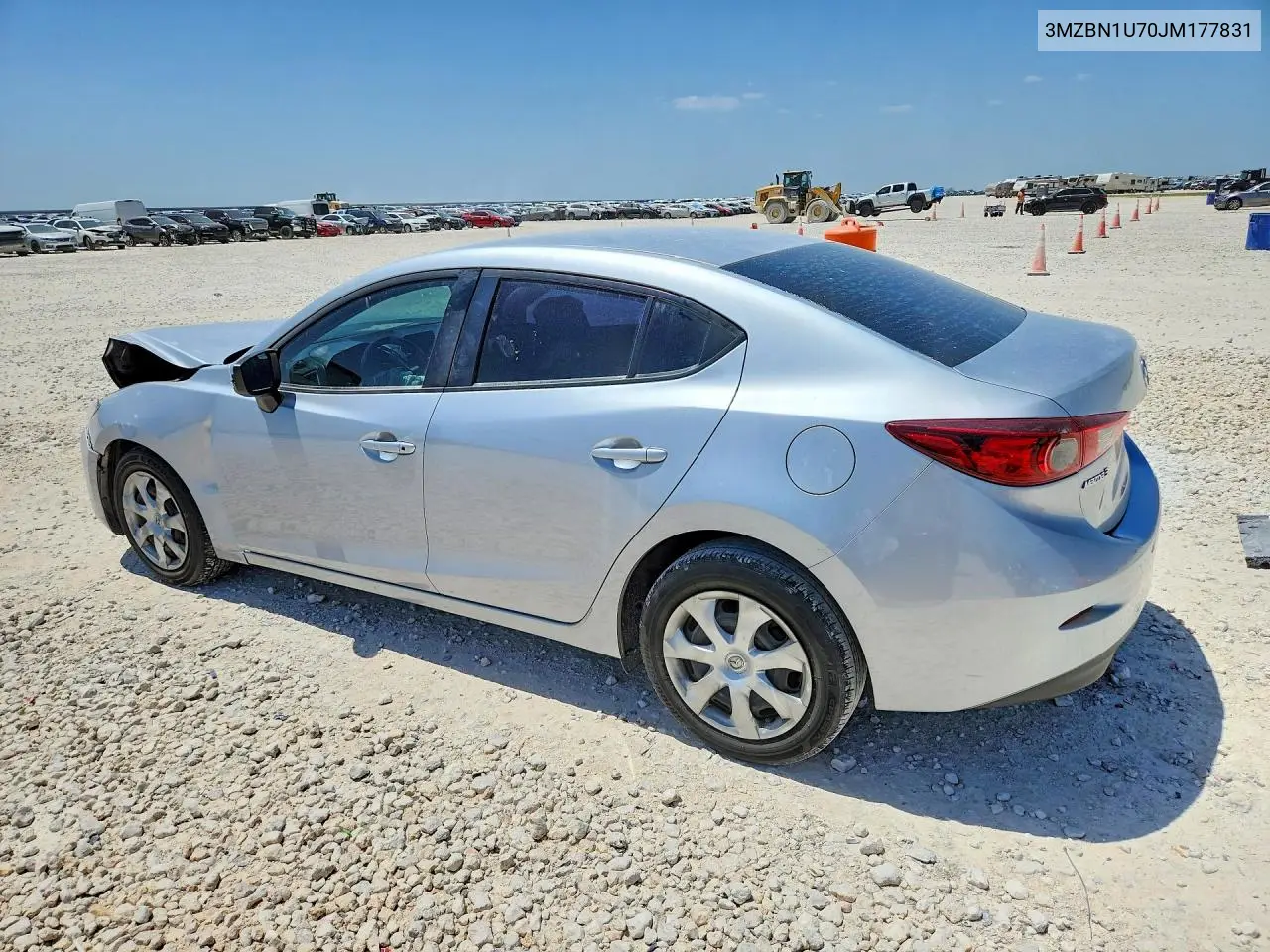 2018 Mazda 3 Sport VIN: 3MZBN1U70JM177831 Lot: 62202526