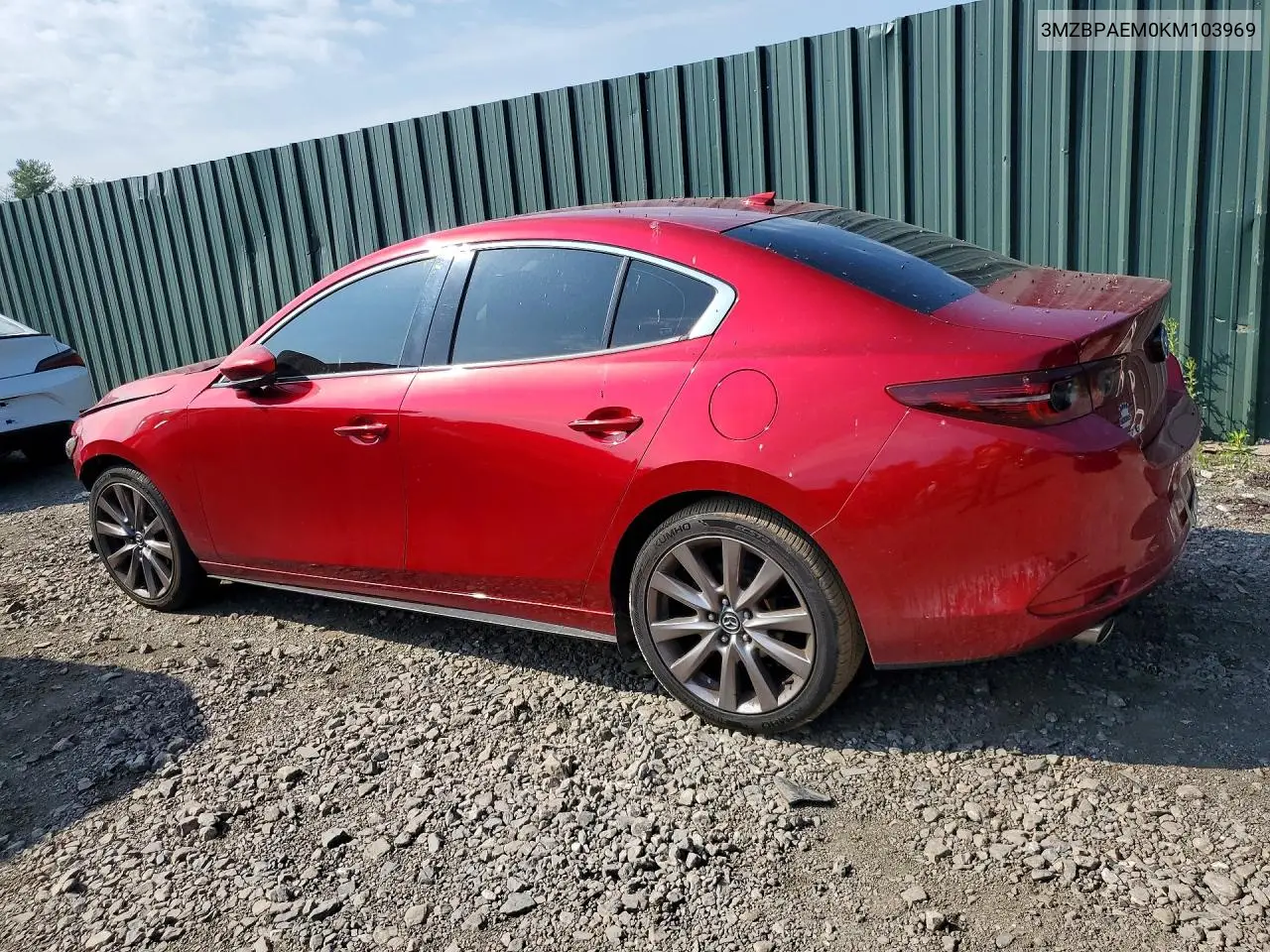 2019 Mazda 3 Premium VIN: 3MZBPAEM0KM103969 Lot: 61784266
