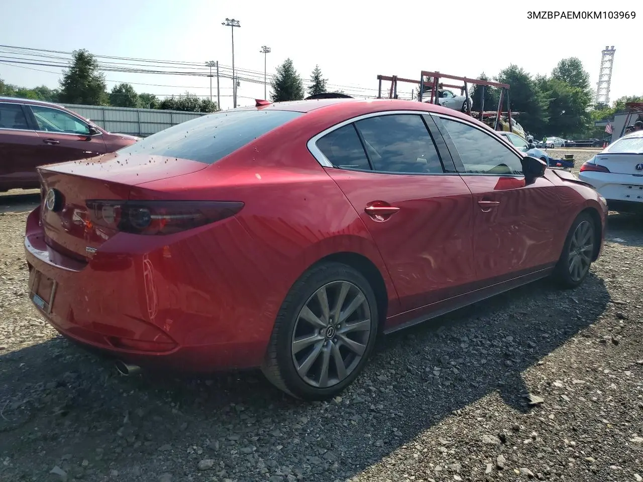 2019 Mazda 3 Premium VIN: 3MZBPAEM0KM103969 Lot: 61784266