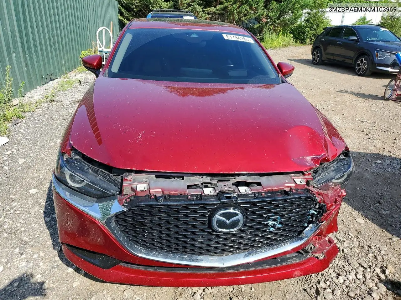 2019 Mazda 3 Premium VIN: 3MZBPAEM0KM103969 Lot: 61784266