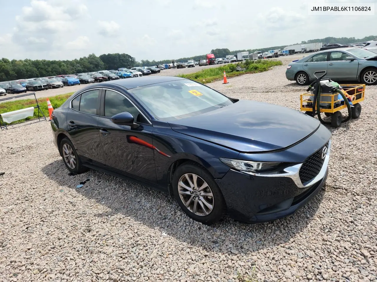 2019 Mazda 3 VIN: JM1BPABL6K1106824 Lot: 61837266