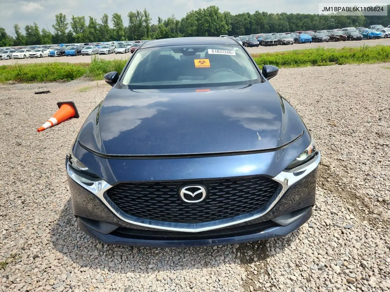 2019 Mazda 3 VIN: JM1BPABL6K1106824 Lot: 61837266
