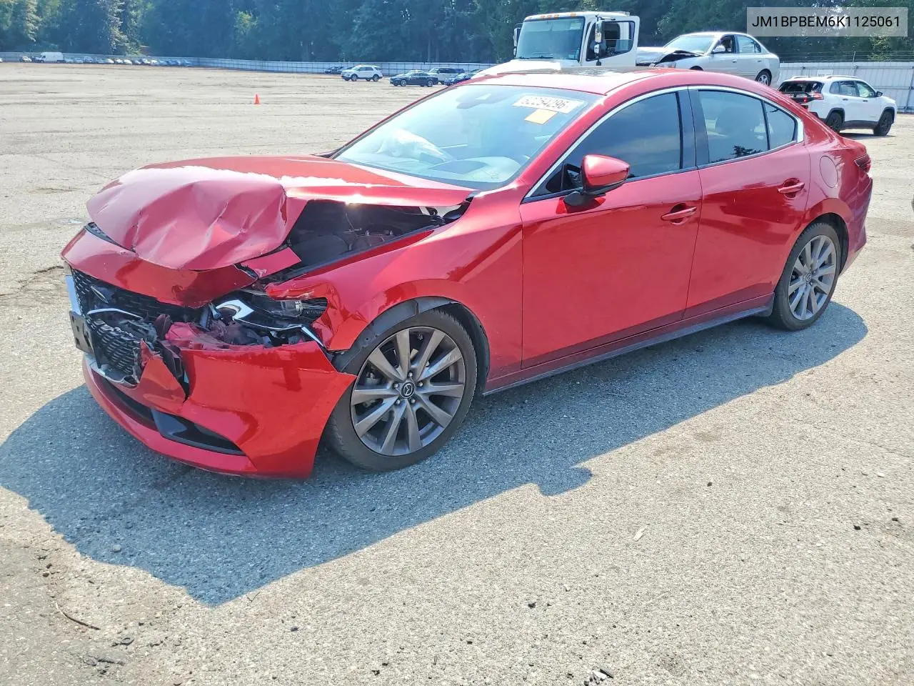 2019 Mazda 3 Premium VIN: JM1BPBEM6K1125061 Lot: 62254296