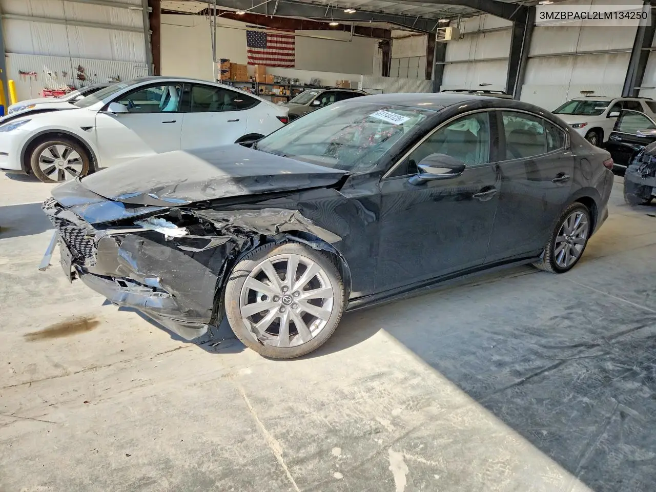 2020 Mazda 3 Select VIN: 3MZBPACL2LM134250 Lot: 61144126