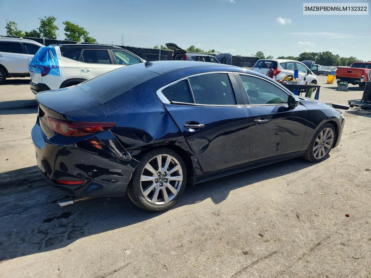 2020 Mazda 3 Preferred VIN: 3MZBPBDM6LM132322 Lot: 61753946