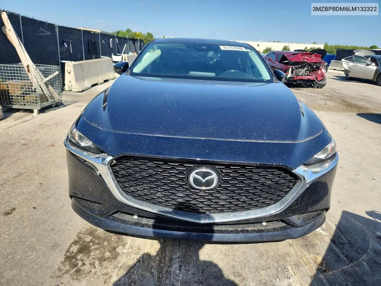 2020 Mazda 3 Preferred VIN: 3MZBPBDM6LM132322 Lot: 61753946