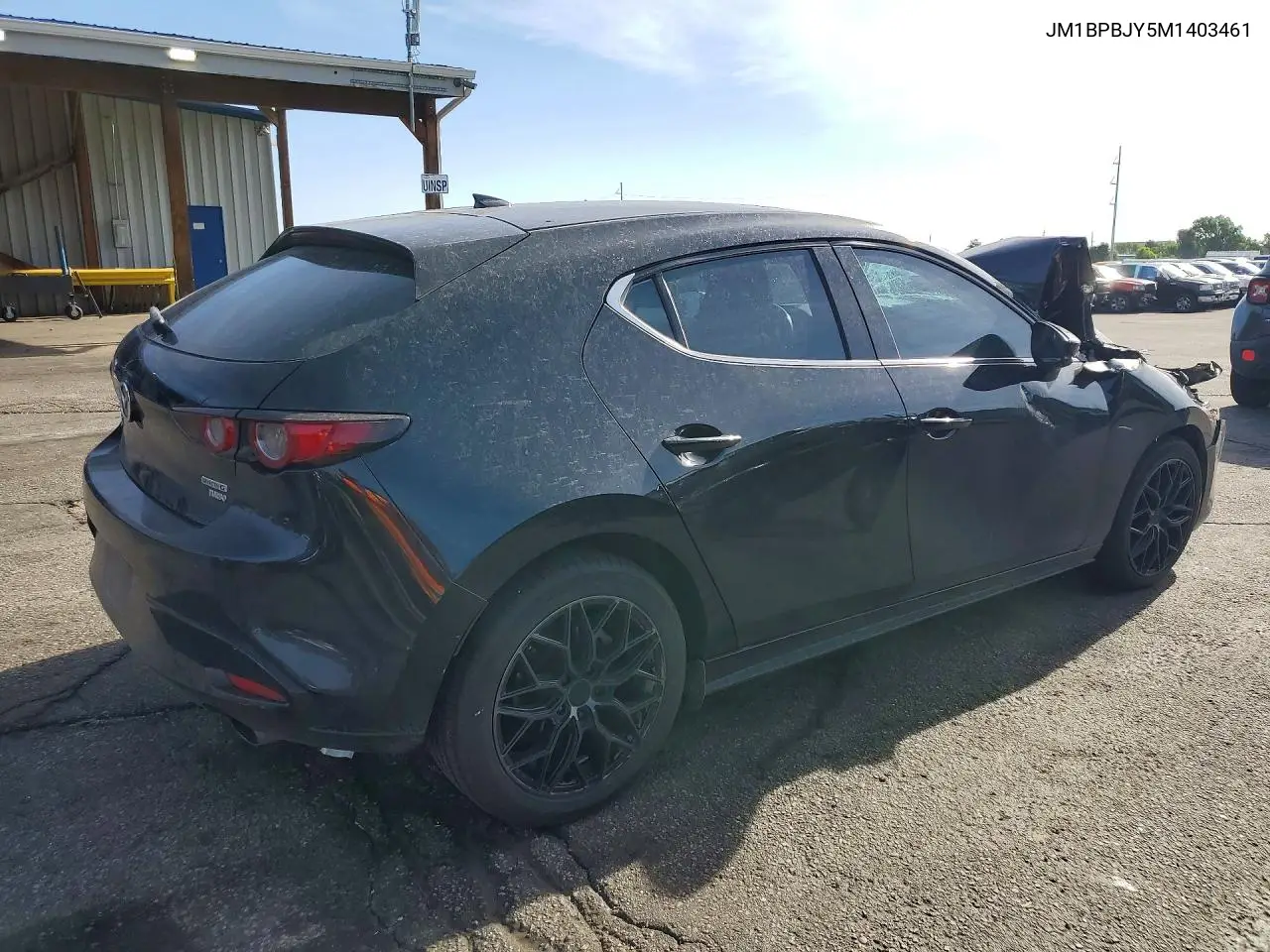 2021 Mazda 3 VIN: JM1BPBJY5M1403461 Lot: 57404796