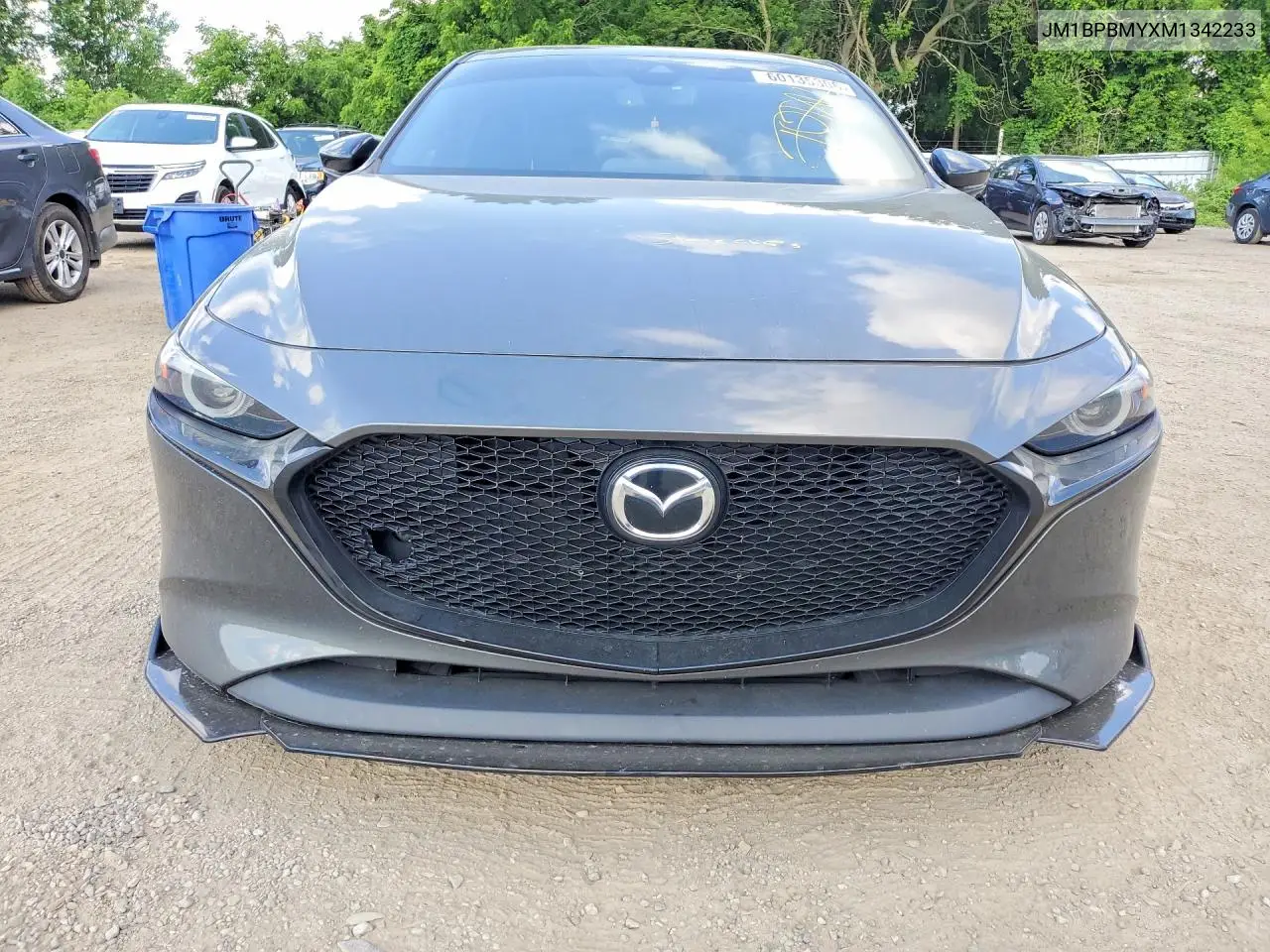 2021 Mazda 3 Premium VIN: JM1BPBMYXM1342233 Lot: 60135306