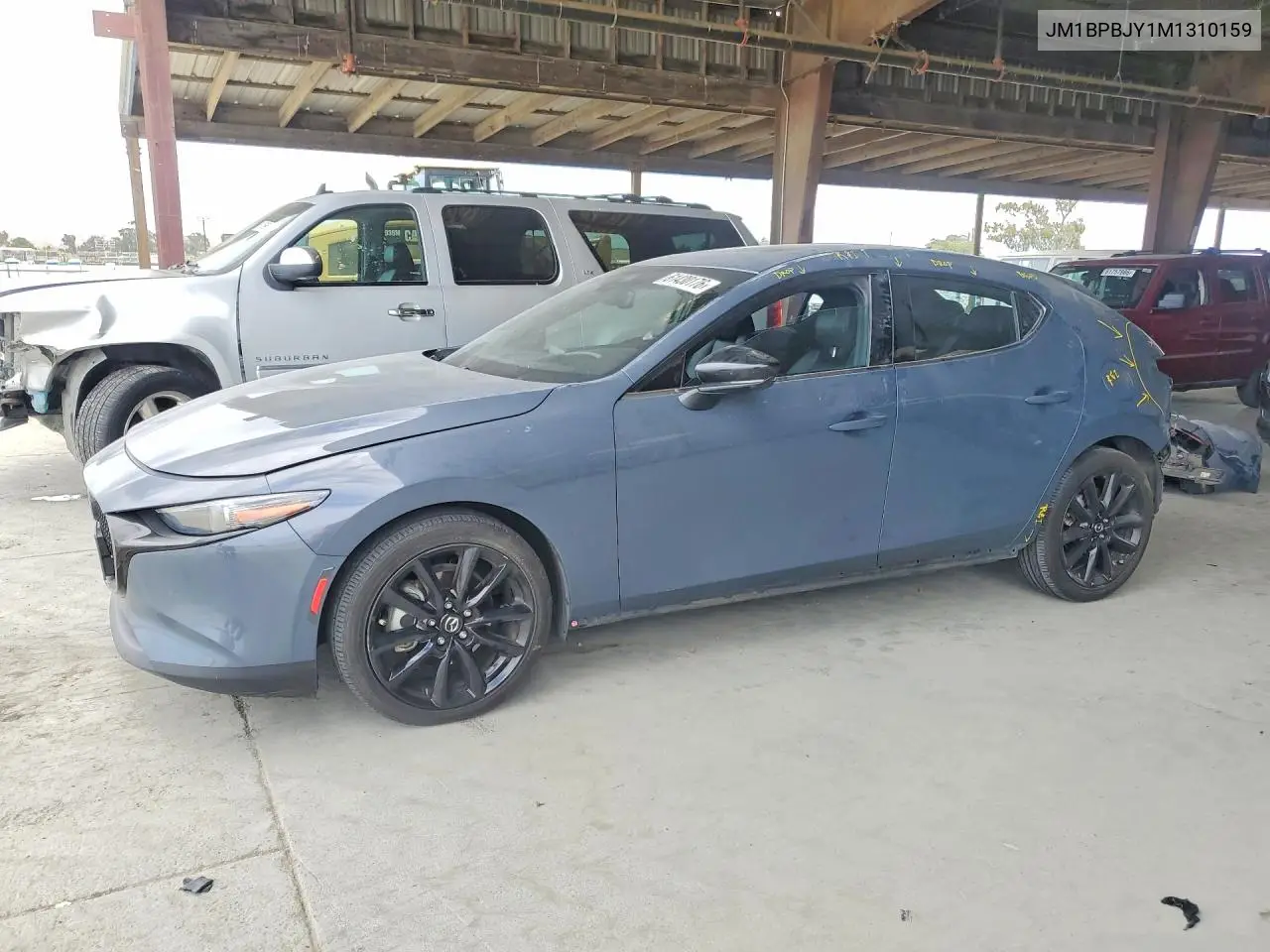 2021 Mazda 3 VIN: JM1BPBJY1M1310159 Lot: 61430176