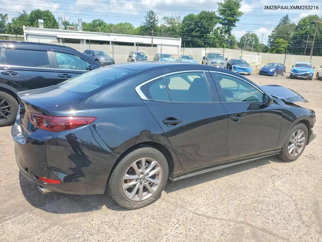 2021 Mazda 3 VIN: 3MZBPAALXMM253216 Lot: 61597046