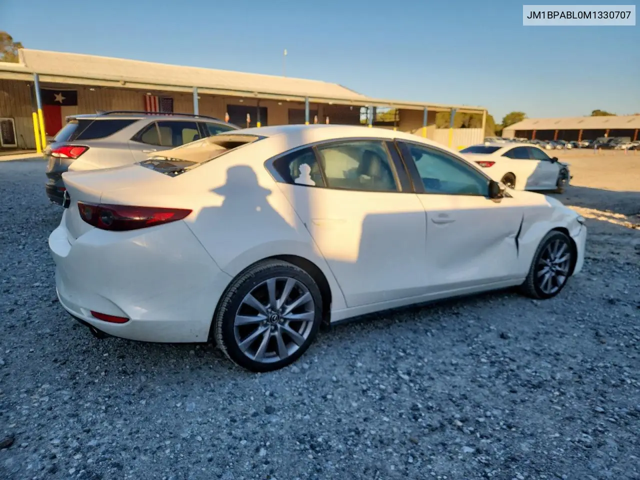 JM1BPABL0M1330707 2021 Mazda 3 Select