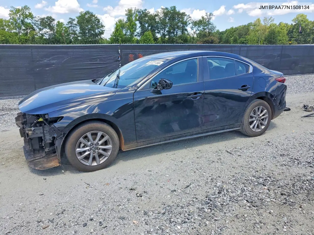 2022 Mazda 3 VIN: JM1BPAA77N1508134 Lot: 61721156