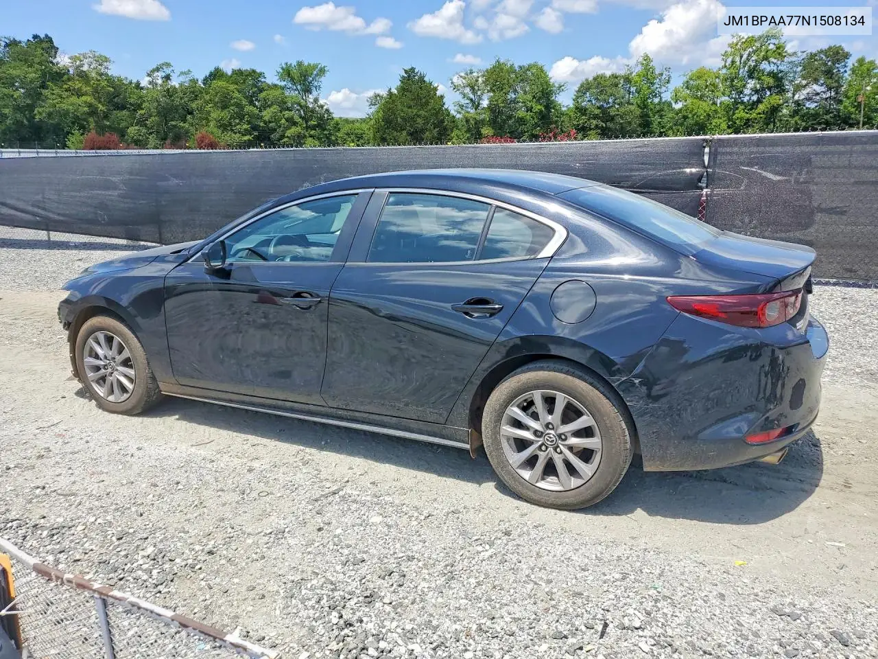 2022 Mazda 3 VIN: JM1BPAA77N1508134 Lot: 61721156