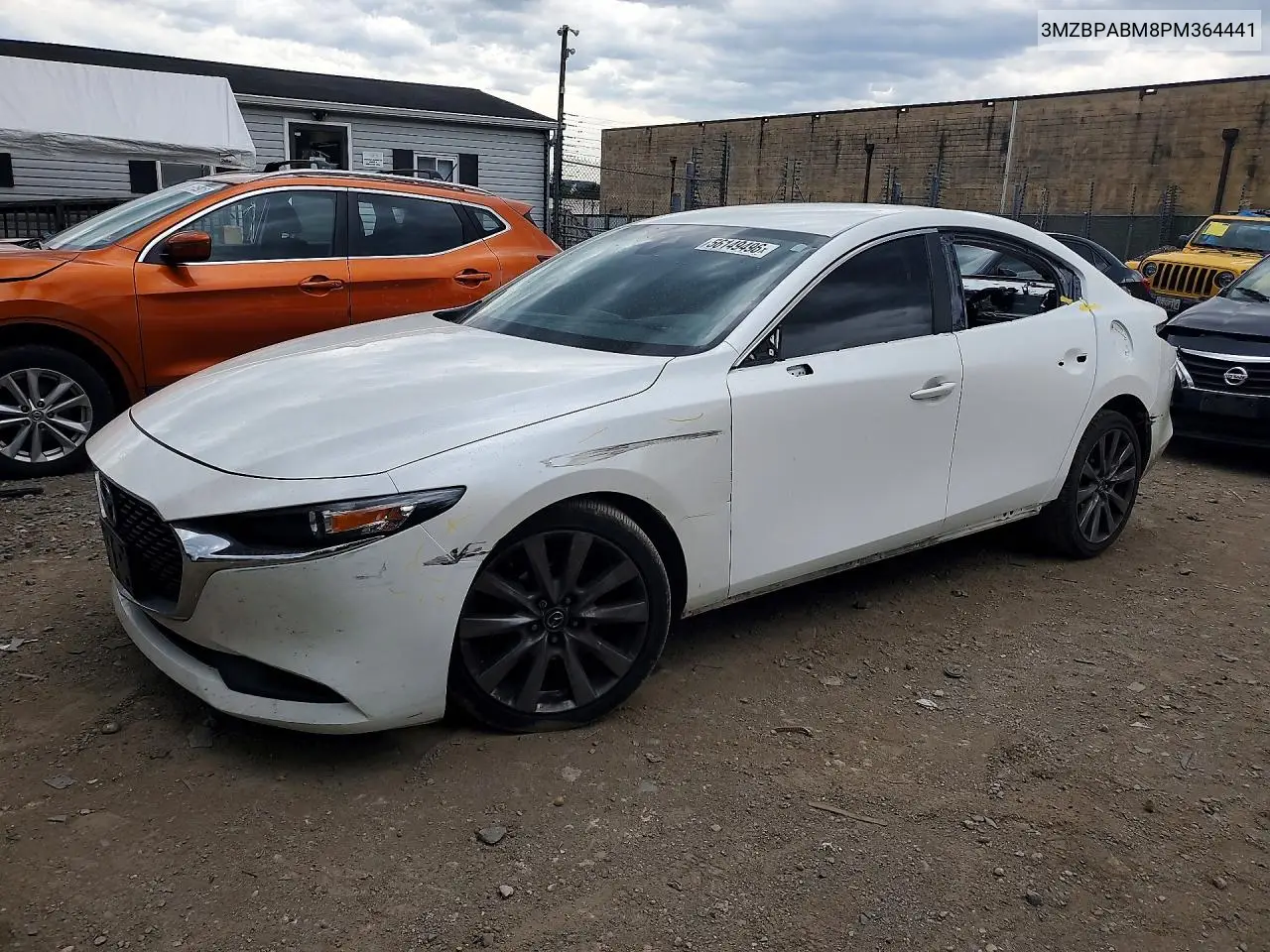 2023 Mazda 3 Select VIN: 3MZBPABM8PM364441 Lot: 56149496
