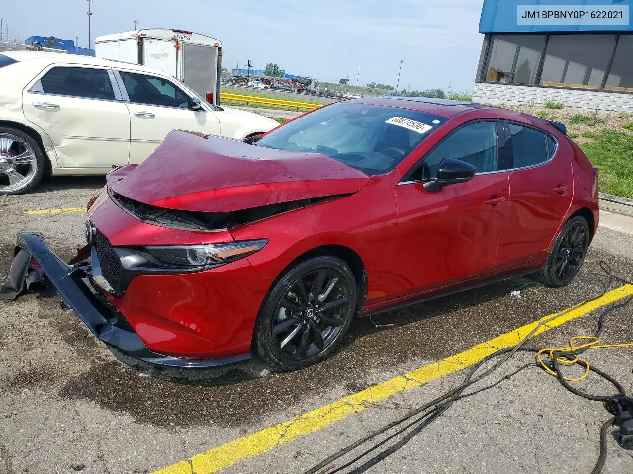 2023 Mazda 3 Premium Plus VIN: JM1BPBNY0P1622021 Lot: 60874536