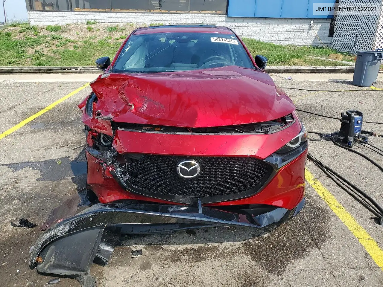 2023 Mazda 3 Premium Plus VIN: JM1BPBNY0P1622021 Lot: 60874536