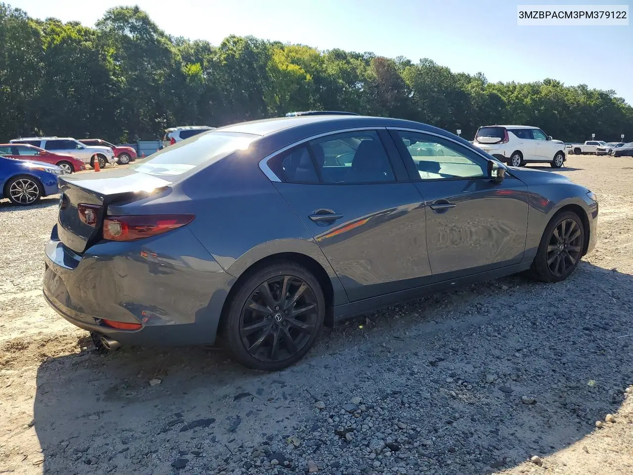 2023 Mazda 3 Preferred VIN: 3MZBPACM3PM379122 Lot: 61387666